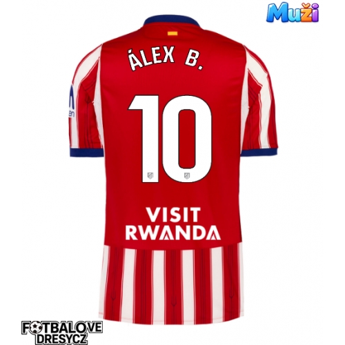 Atletico Madrid Alex Baena #10 Domácí Dres 2026-27 Krátký Rukáv Atletico Madrid Alex Baena #10 Domácí Dres 2026-27 Krátký Rukáv